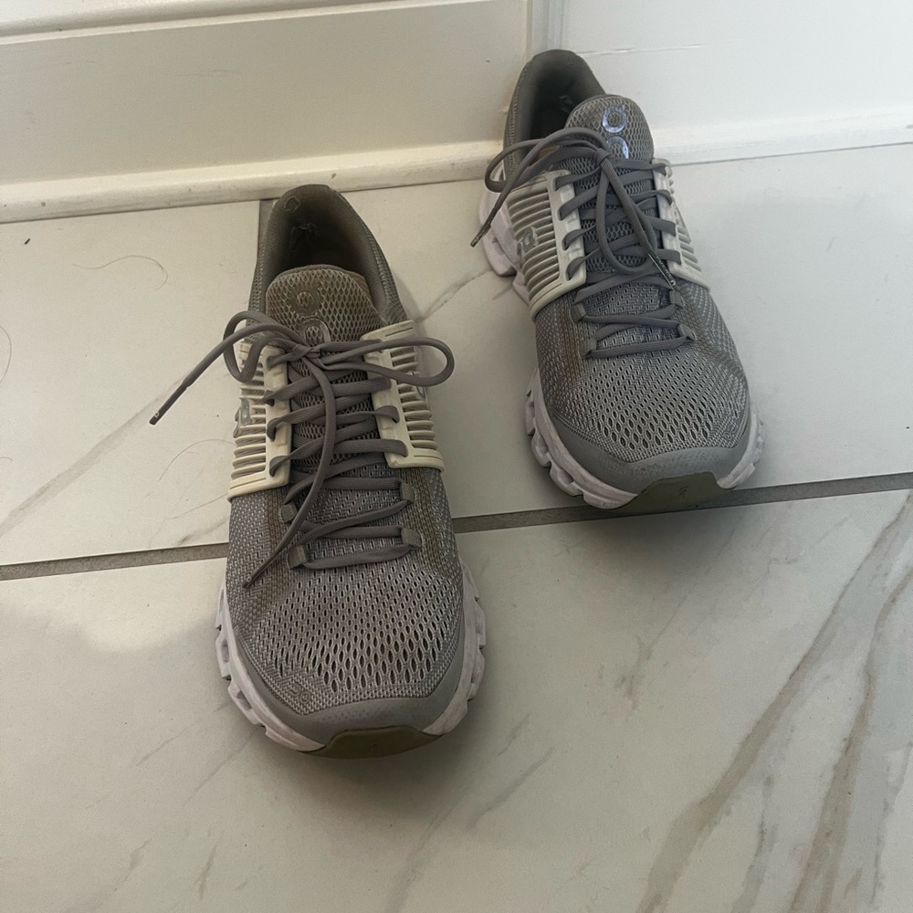On Running Gray Athletic Shoes